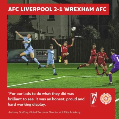 AFC Liverpool Under-18s double up to beat Wrexham