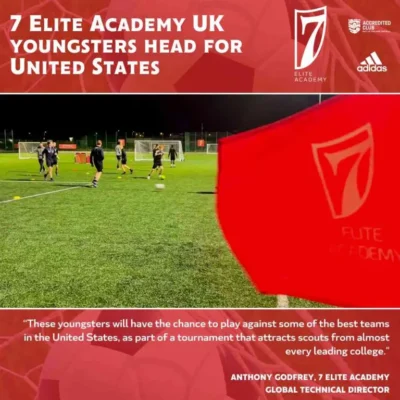 7 Elite Academy UK players head for USA