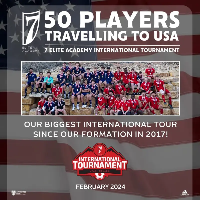 50 players travelling to usa