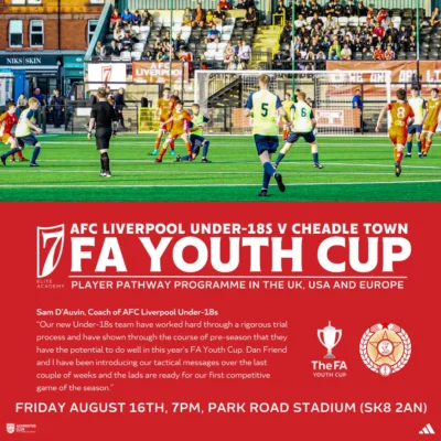 FA Youth Cup starts with Cheadle test